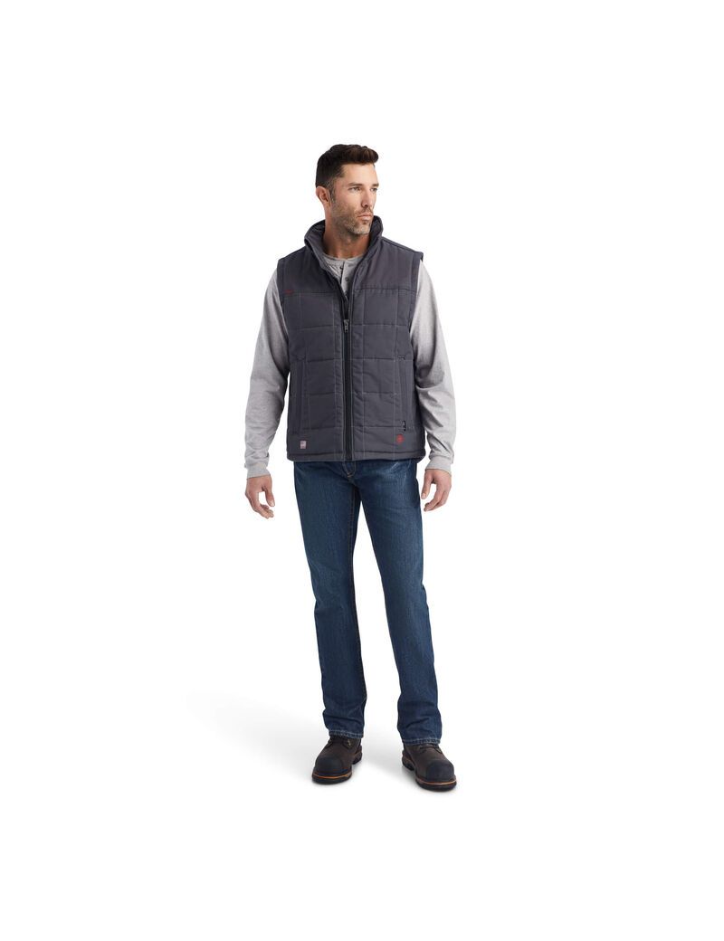 Gilet Ariat FR Crius Insulated Grise | NGK-2846387