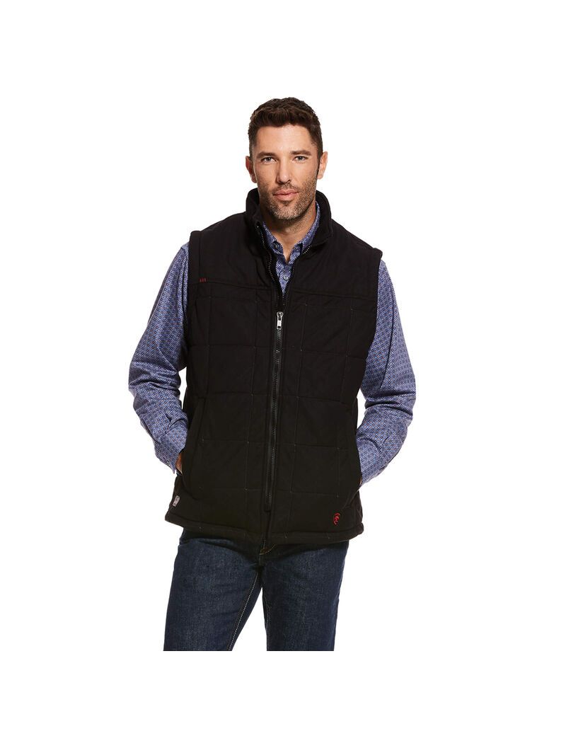 Gilet Ariat FR Crius Insulated Noir | UXR-7601146