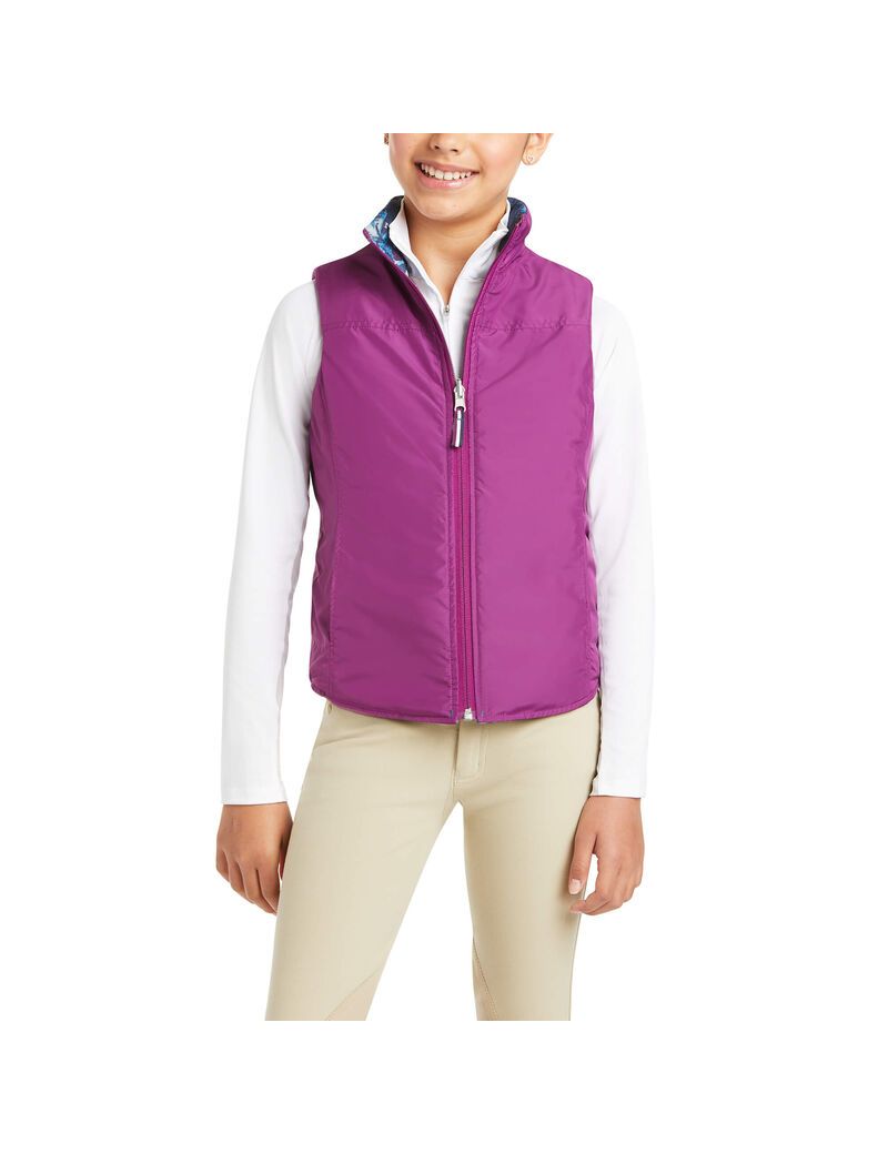 Gilet Ariat Emma Reversible Insulated Multicolore | MVE-5734500