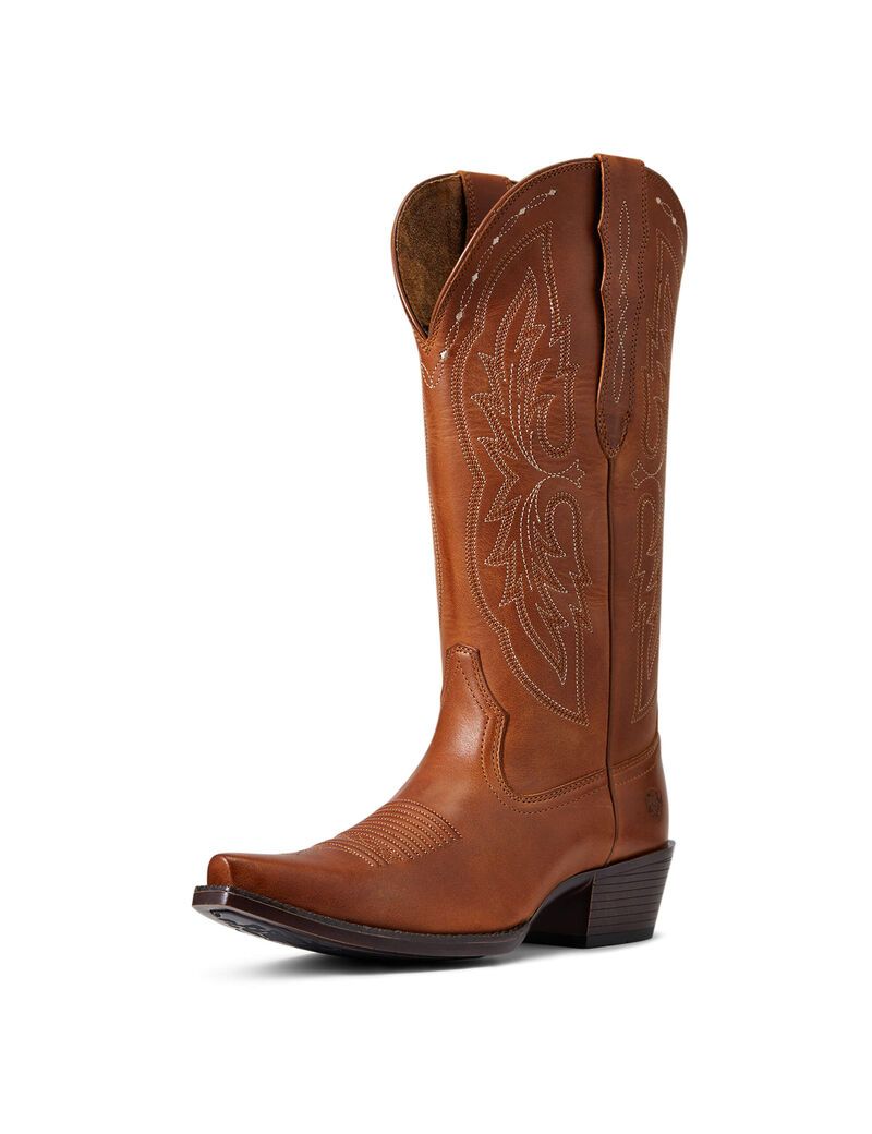 Bottes Western Ariat Heritage X Embout Elastic Larges Calf Marron | FRW-8163495