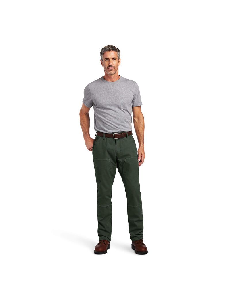 Pantalon Ariat Rebar M4 Low Rise DuraStretch Made Tough Double Front Stackable Droit Leg Multicolore | JMS-3744026