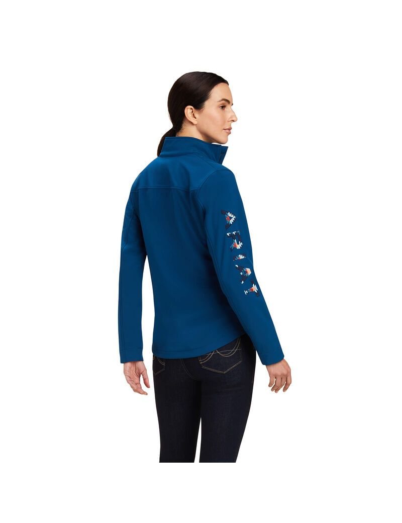 Vestes Ariat New Team Softshell Bleu | BBG-2616000