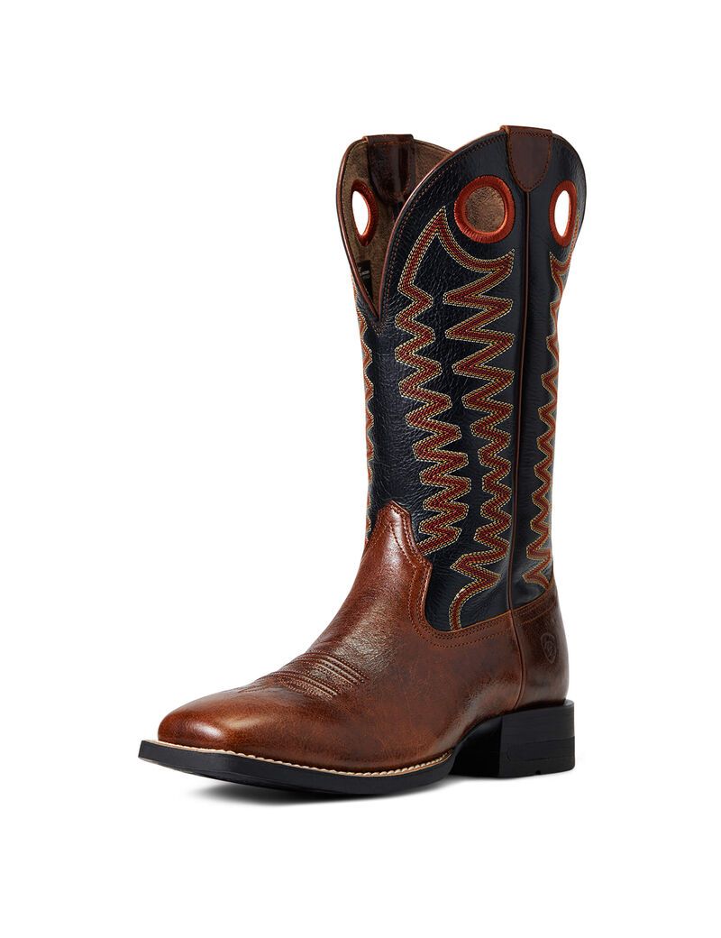 Bottes Western Ariat Sidepass Marron | NYV-9192892