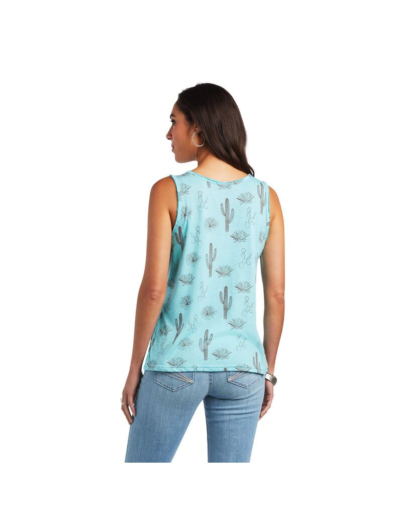 Hauts Ariat Cactus Desert Tank Multicolore | TDZ-6169305