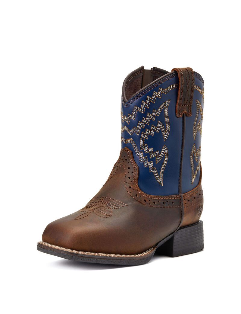 Bottes Western Ariat Stompers Deadwood Marron | AFM-3977819