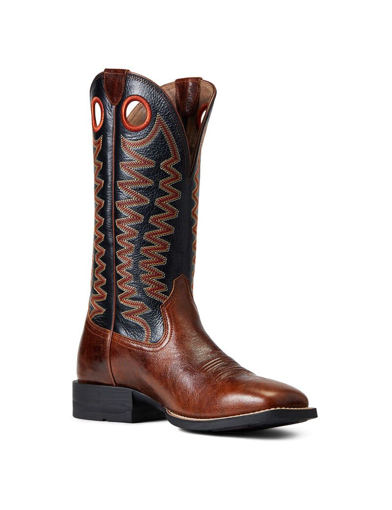 Bottes Western Ariat Sidepass Marron | NYV-9192892