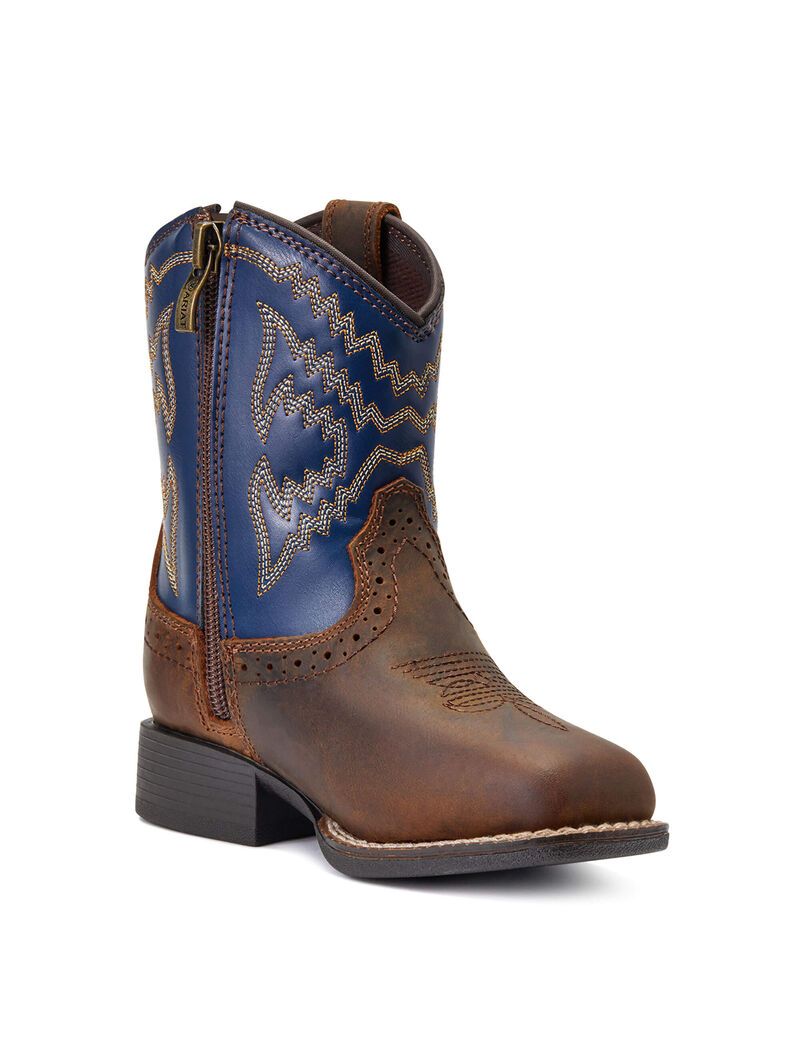 Bottes Western Ariat Stompers Deadwood Marron | AFM-3977819