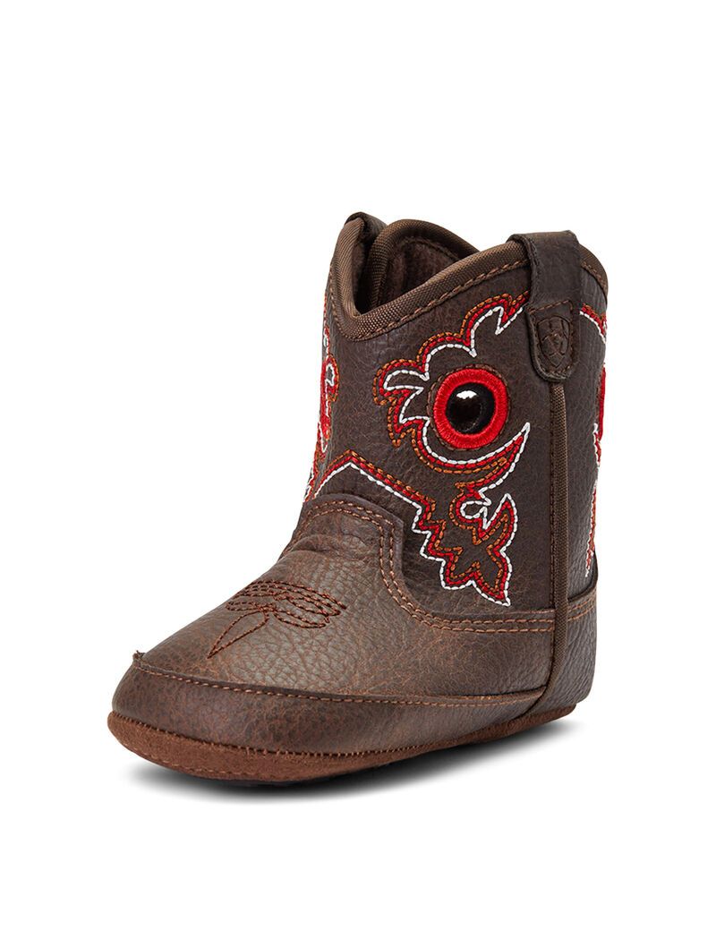 Bottes Western Ariat Stompers Rough Stock Marron | KYT-4586175