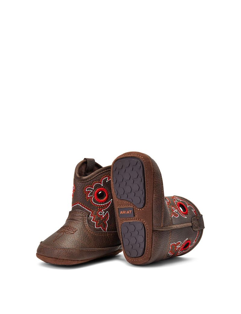 Bottes Western Ariat Stompers Rough Stock Marron | KYT-4586175