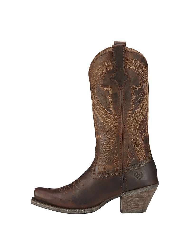 Bottes Western Ariat Lively Marron | SWO-6653142