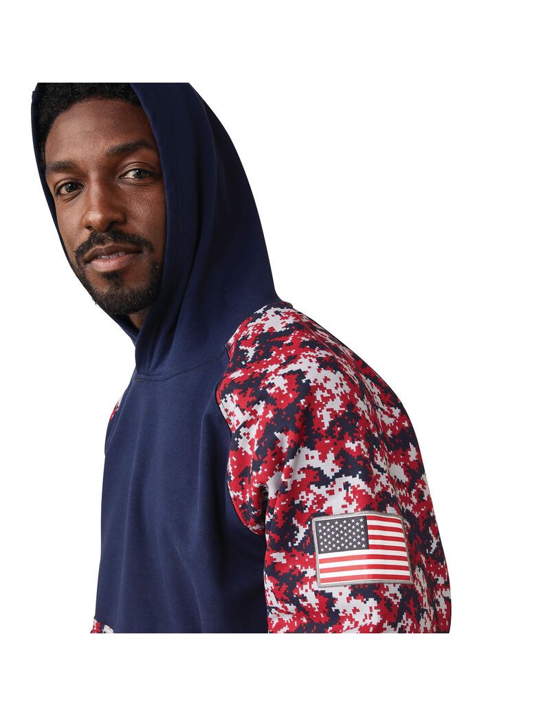 Sweat à Capuche Ariat FR DuraStretch Patriot Multicolore | EMY-1432896