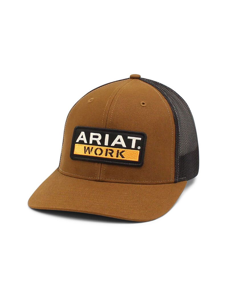 Casquettes Ariat Travail Marron | RQS-1593609