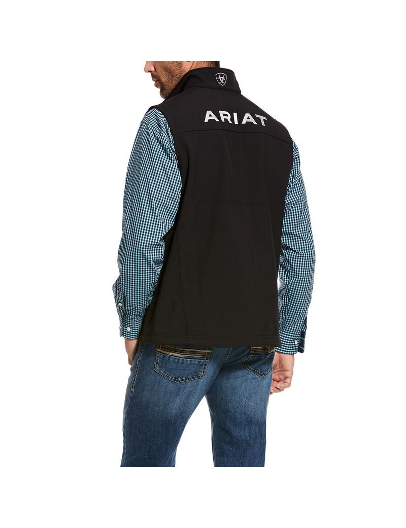 Gilet Ariat Logo 2.0 Softshell Noir | UGO-9703136