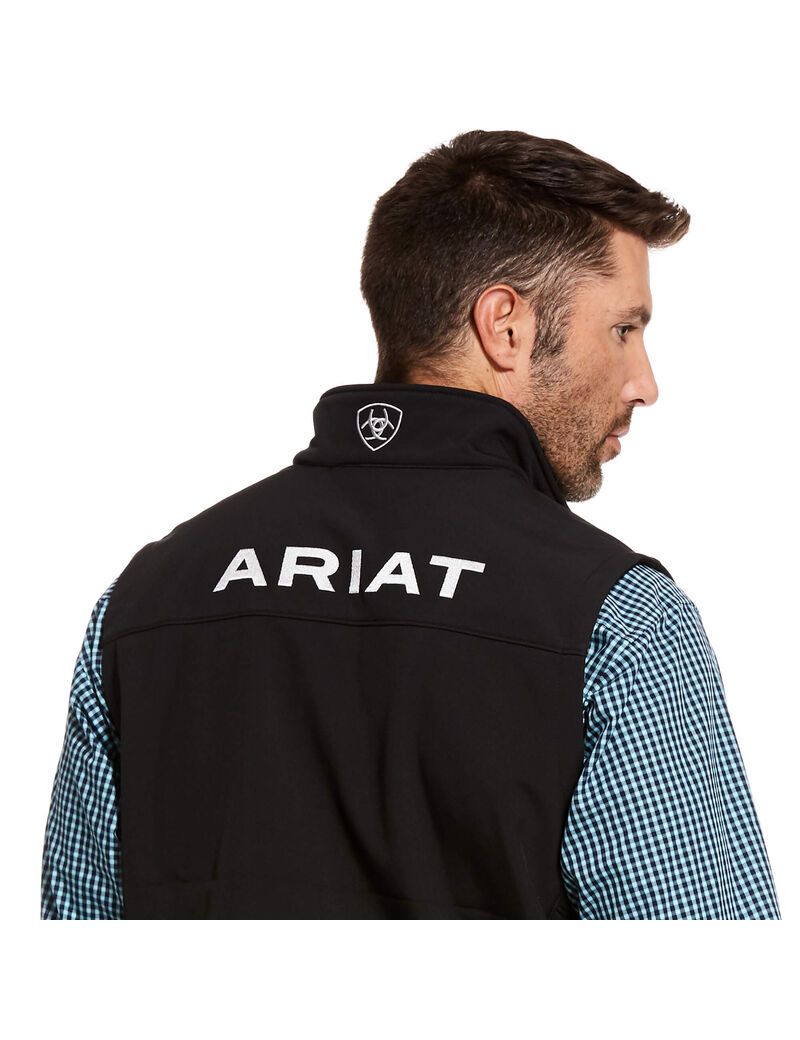 Gilet Ariat Logo 2.0 Softshell Noir | UGO-9703136