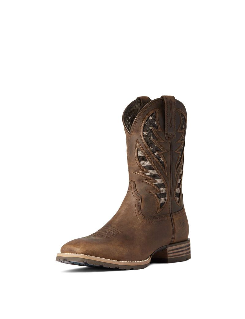 Bottes Western Ariat Hybride Venttek Marron | MLB-5727484