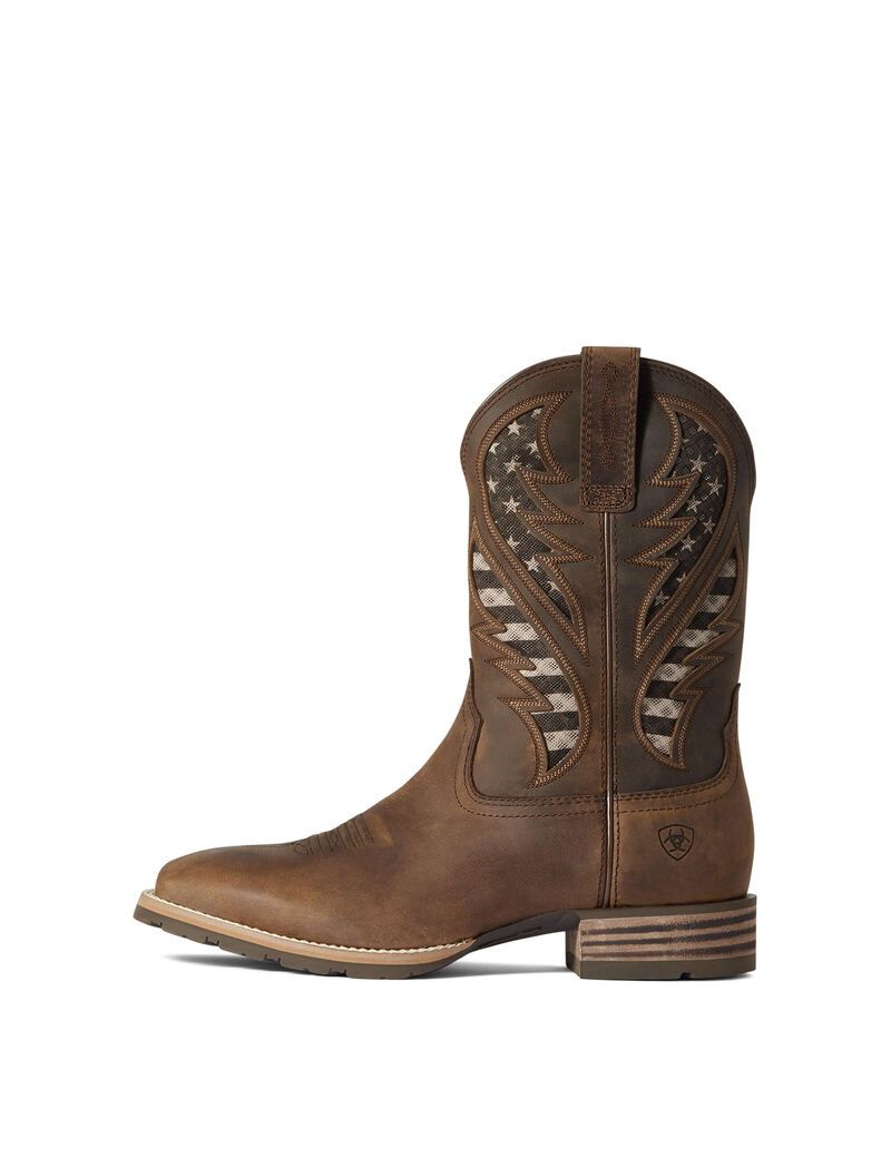 Bottes Western Ariat Hybride Venttek Marron | MLB-5727484