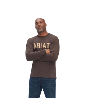 Vêtements De Travail Ariat Rebar CottonStrong Block T Shirts Multicolore | VQO-2218567