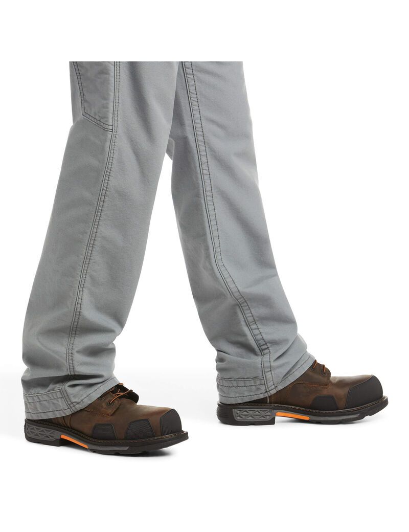 Pantalon Ariat FR M4 Relaxed Workhorse Boot Cut Grise | IGB-8314285