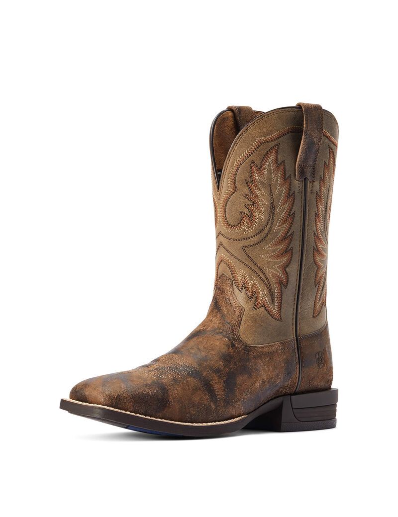 Bottes Western Ariat Wilder Grise | AQF-1882519