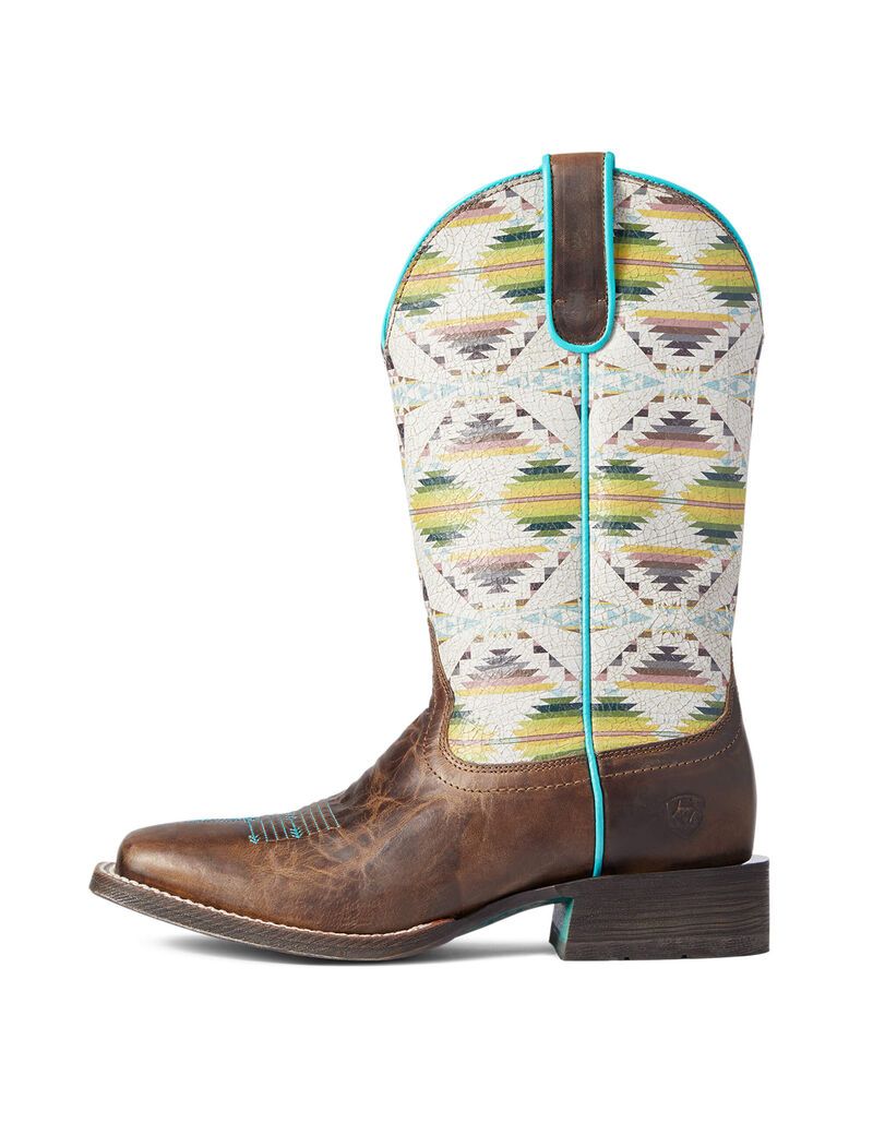 Bottes Western Ariat Pendleton Circuit Savanna Marron | HUA-1971885