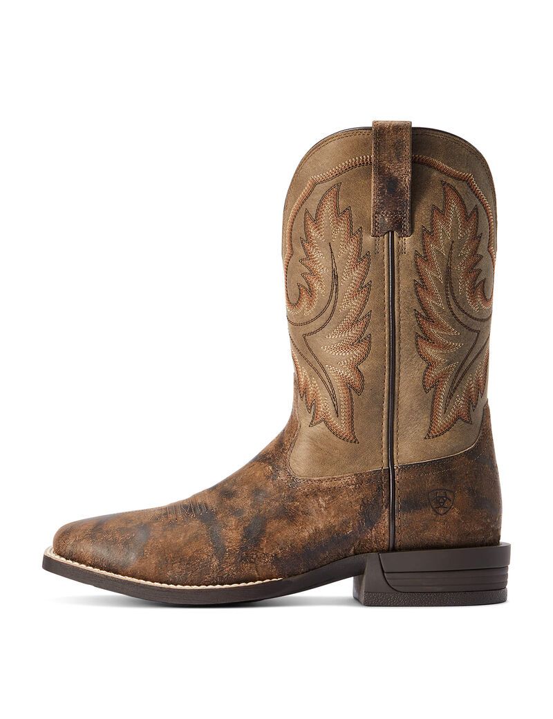 Bottes Western Ariat Wilder Grise | AQF-1882519