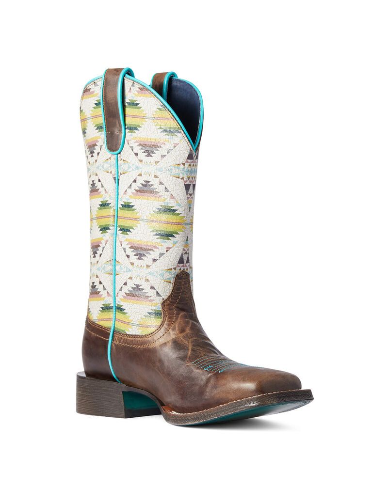 Bottes Western Ariat Pendleton Circuit Savanna Marron | HUA-1971885