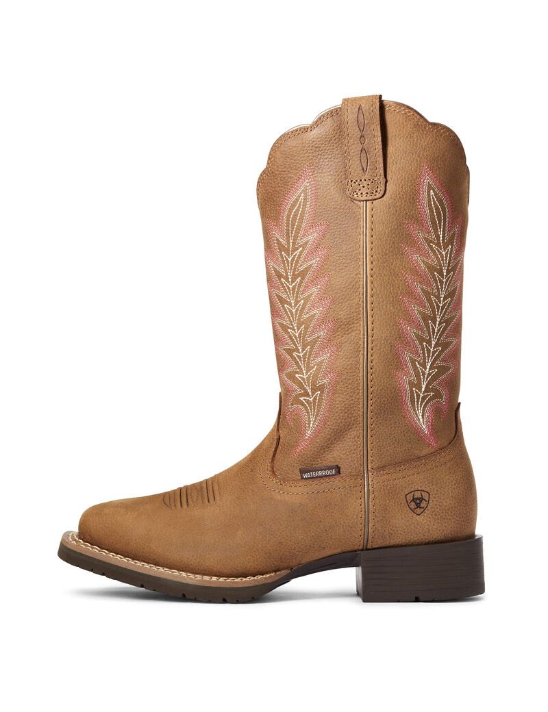 Bottes Imperméables Ariat Hybride Rancher Western Marron | BKC-0327519