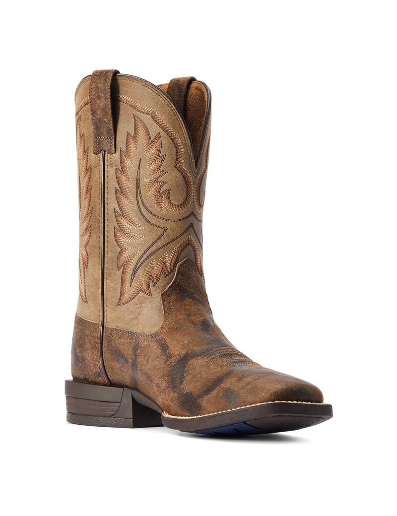 Bottes Western Ariat Wilder Grise | AQF-1882519