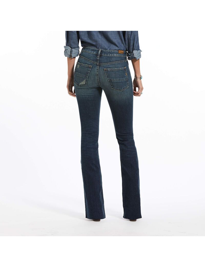 Jean Ariat Premium High Rise Flare Bleu | PEG-5902389