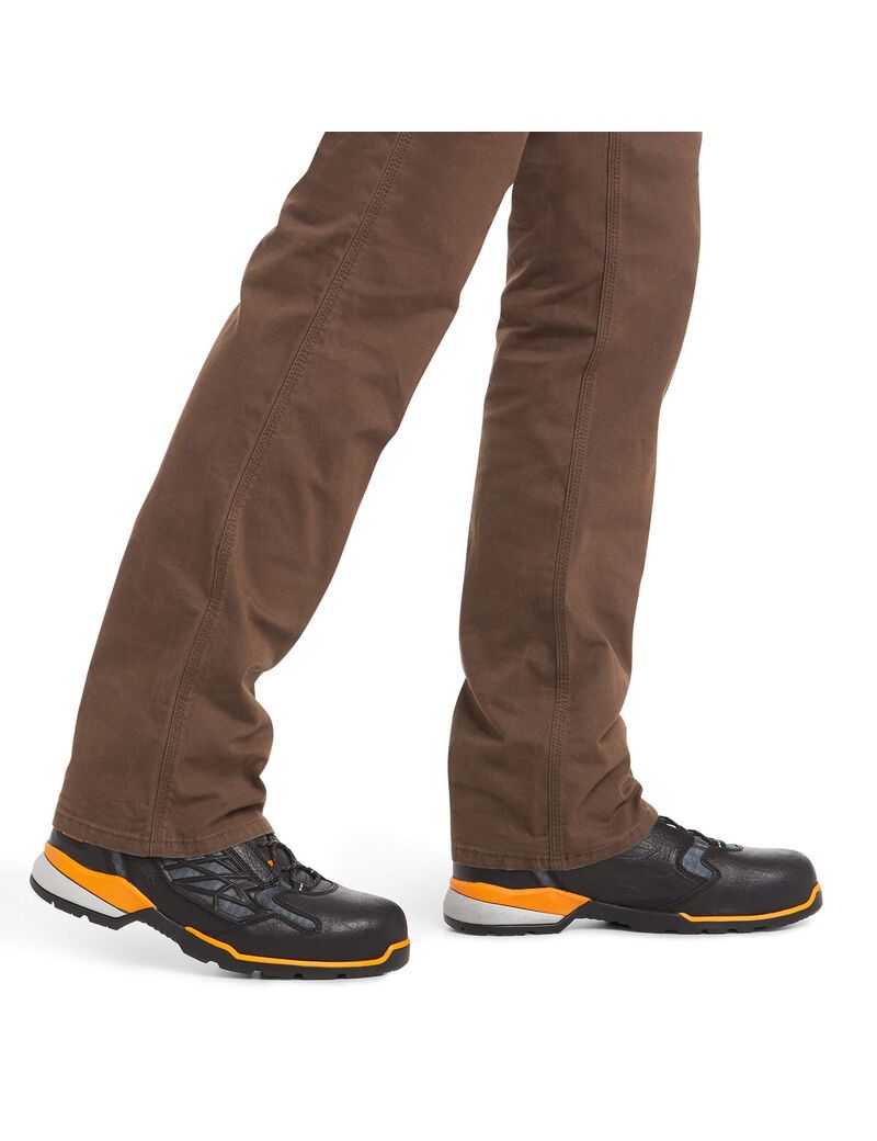 Pantalon Ariat Rebar M4 Low Rise DuraStretch Made Tough Stackable Droit Leg Multicolore | LHH-5101279