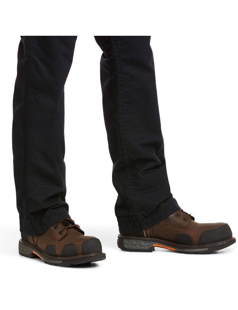 Pantalon Ariat FR M4 Relaxed Workhorse Boot Cut Noir | CPG-8423963