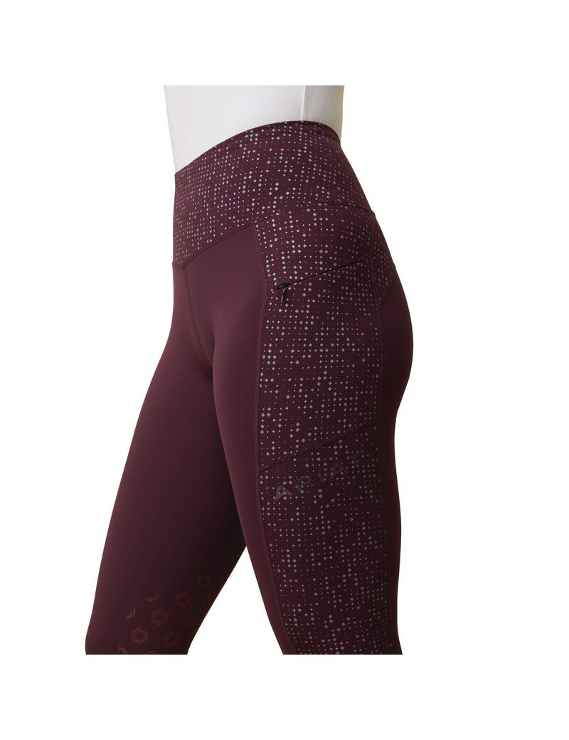 Collant Ariat Eos Lumina Knee Patch Multicolore | VZV-8578976