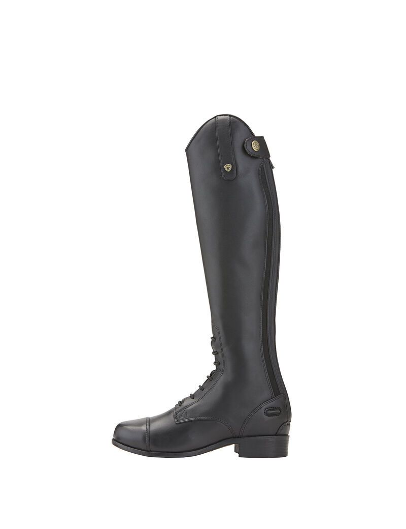 Bottes D'équitation Ariat Heritage Contour Field Zip Alti Noir | PVW-5055083