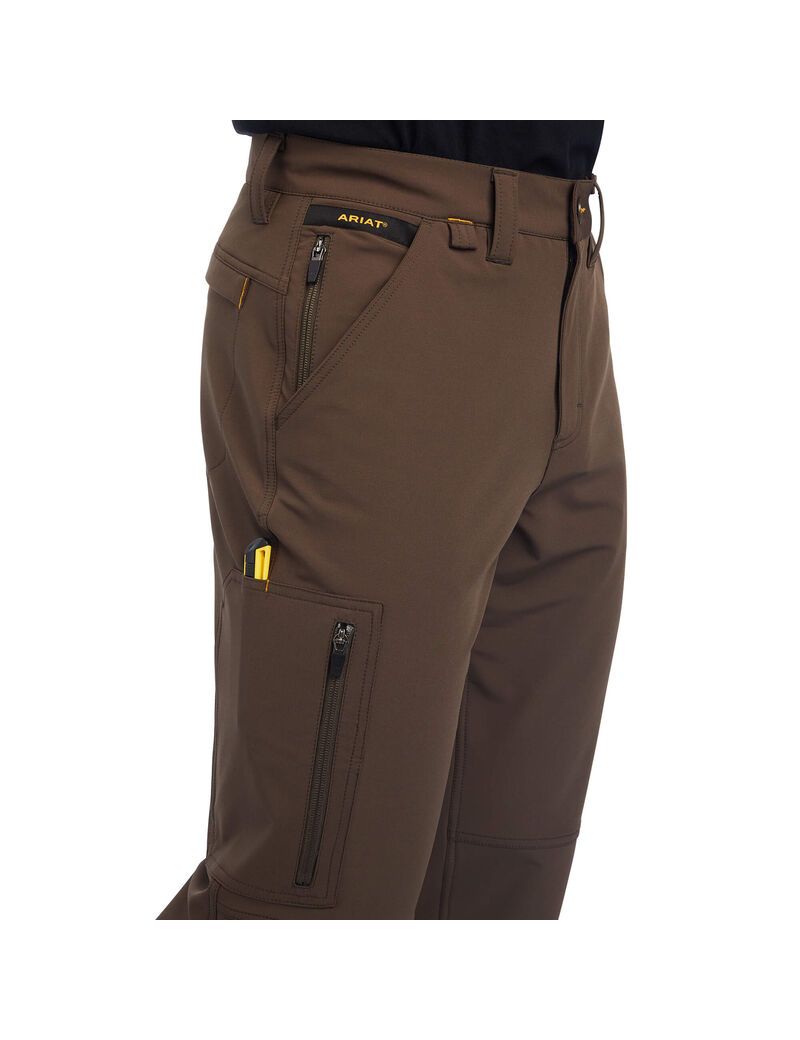 Pantalon Ariat Rebar M5 Droit DuraStretch DriTEK Softshell Droit Multicolore | KUO-1517515