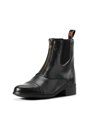 Bottes D'équitation Ariat Heritage Breeze Zip Paddock Noir | HHJ-3809075