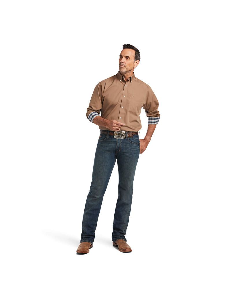 Chemises De Costume Ariat Wrinkle Free Solid Classiche Fit Multicolore | KIC-9194940