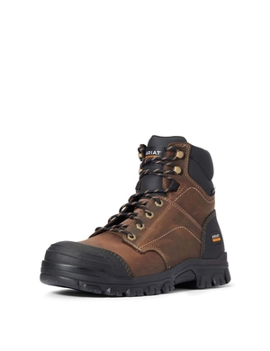 Bottes de Travail Ariat Treadfast 6' Steel Embout Marron | AJP-7065678