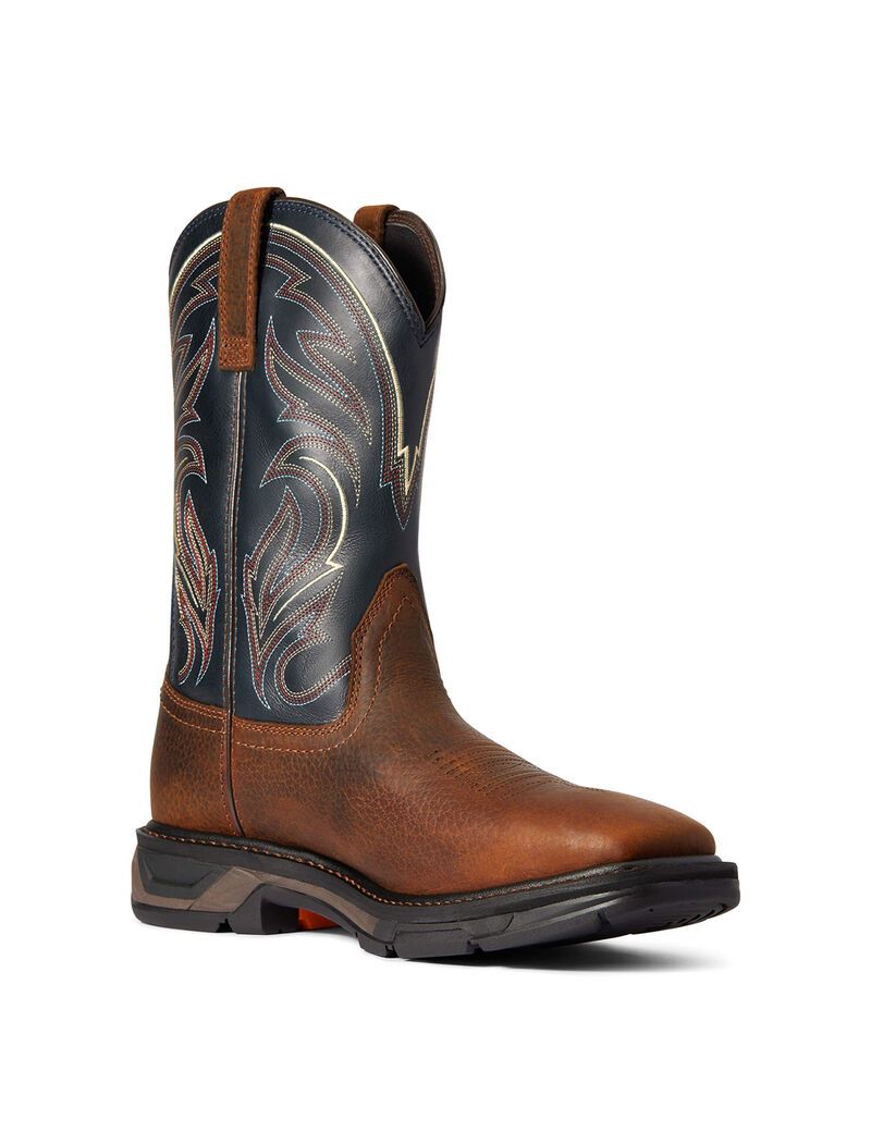 Bottes de Travail Ariat WorkHog XT Cottonwood Marron | LPV-2868516