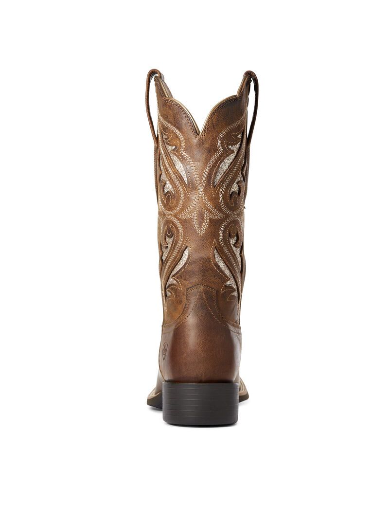 Bottes Western Ariat Round Up Bliss Marron | EDM-2914258