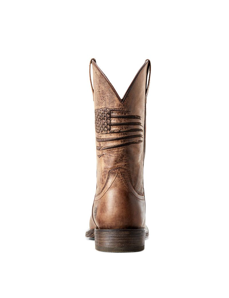 Bottes Western Ariat Circuit Patriot Marron | ULR-4686970