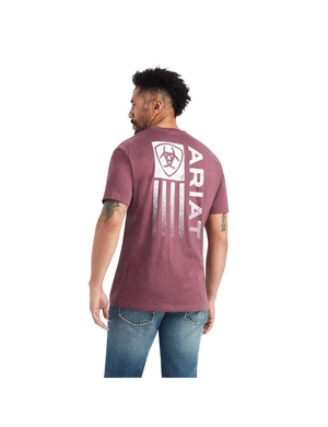 T Shirts Ariat Minimalist Bordeaux | NPJ-9373111