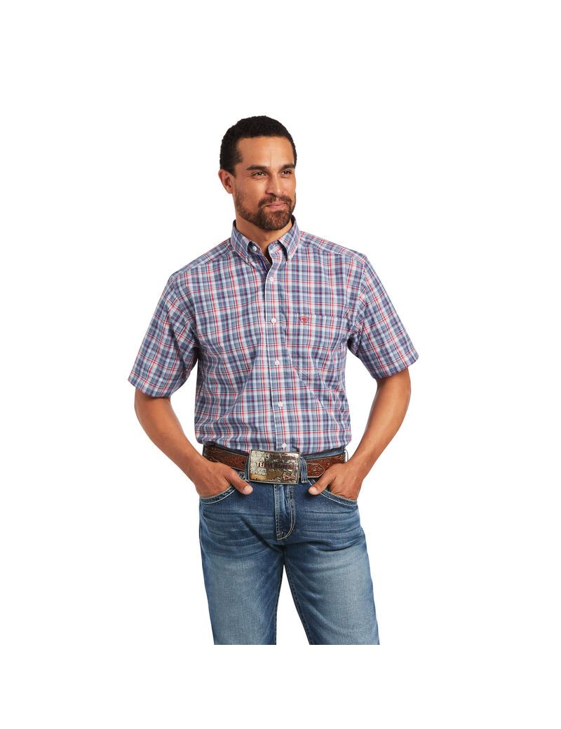 Chemises De Costume Ariat Pro Series Flint Classiche Fit Multicolore | BBE-6808293