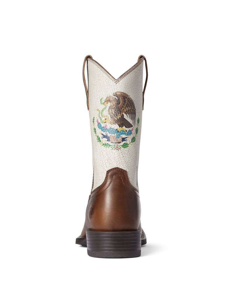 Bottes Western Ariat Sport Orgullo Mexicano Chocolat | HVX-0681426