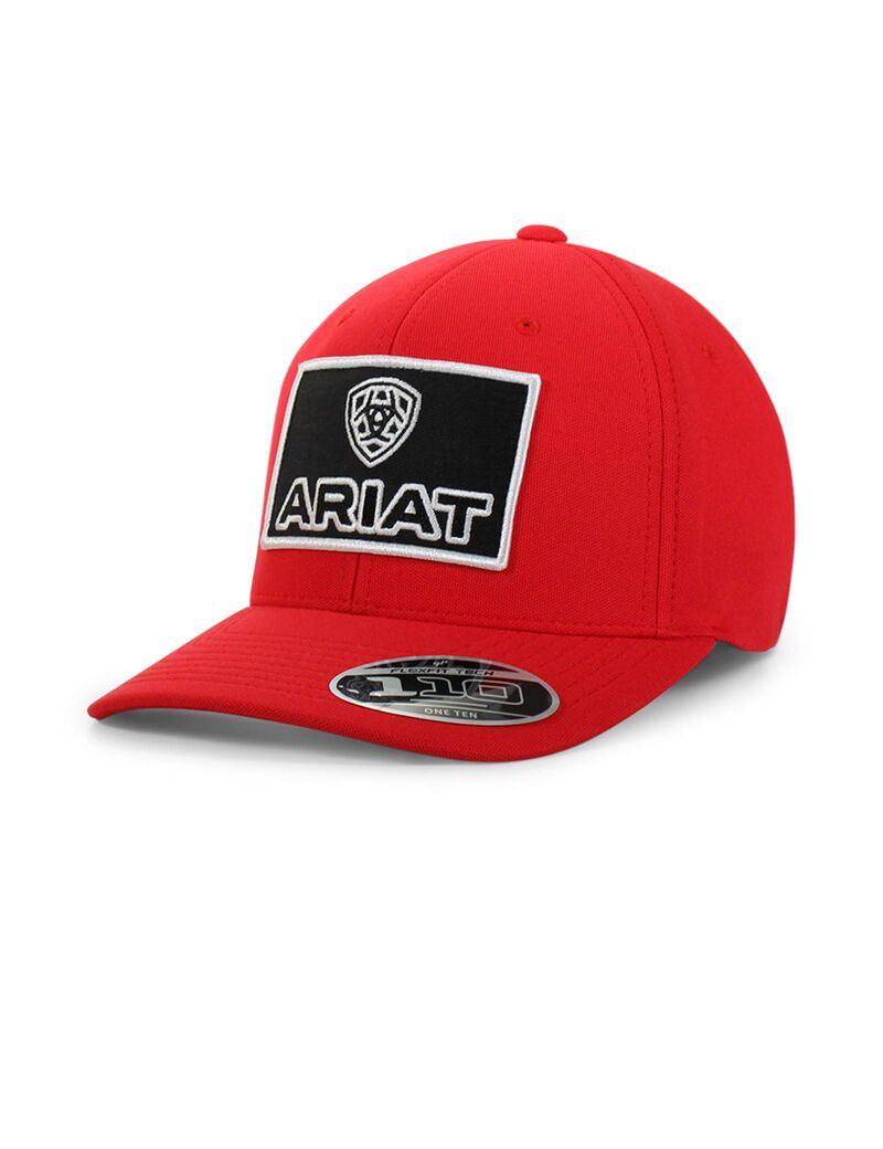 Casquettes Ariat Large logo patch Rouge | XWV-9328944