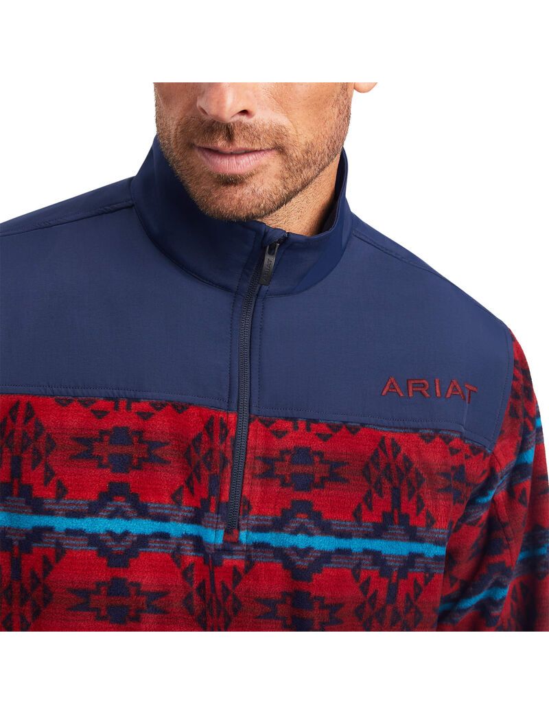 Sweats Ariat Basis 2.0 1/4 Zip Multicolore | CFX-1029219