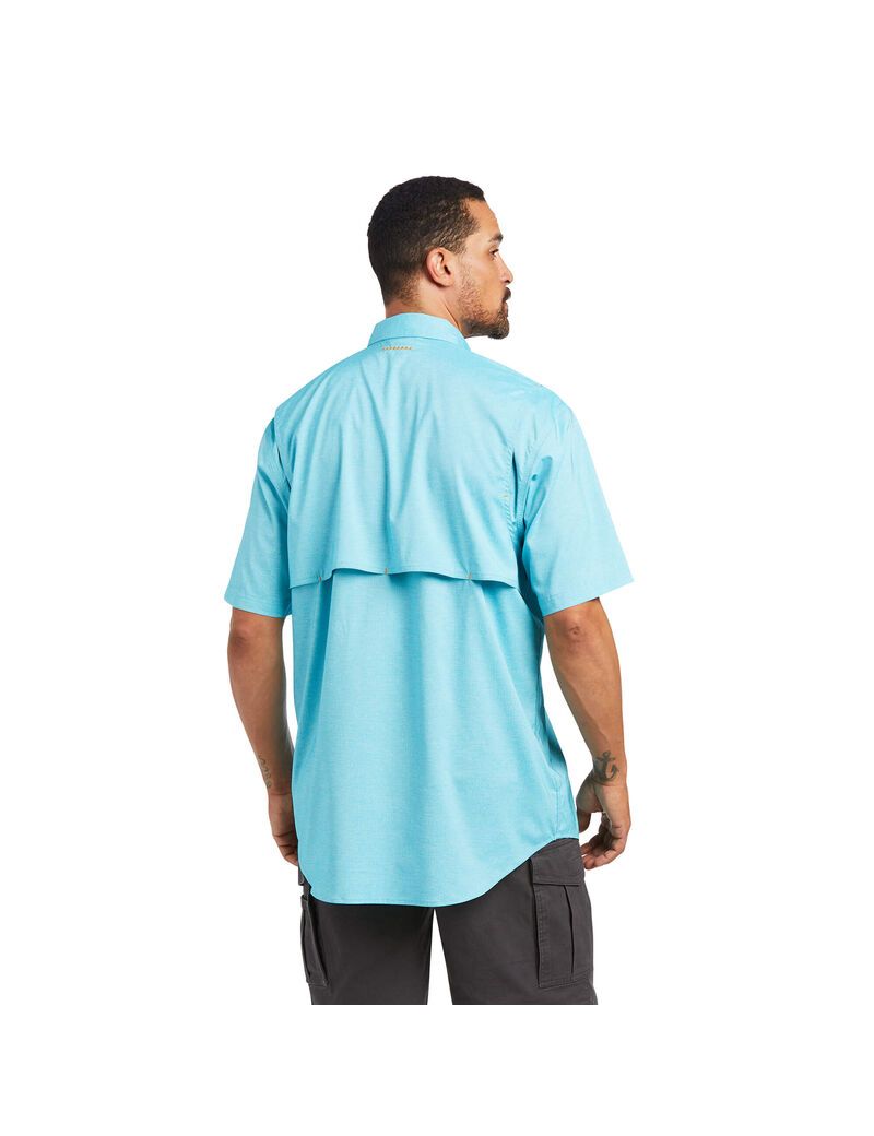 Vêtements De Travail Ariat Rebar Made Tough VentTEK DuraStretch Travail Shirts Multicolore | NZS-8297323