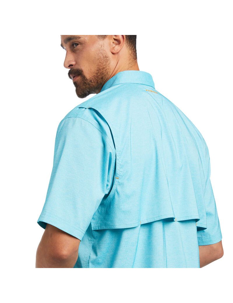 Vêtements De Travail Ariat Rebar Made Tough VentTEK DuraStretch Travail Shirts Multicolore | NZS-8297323