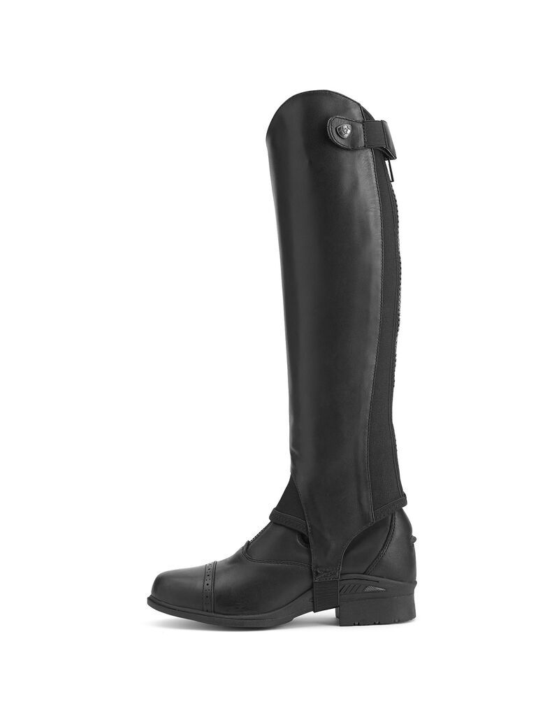 Bottes D'équitation Ariat Close Contour Chap Half Chap Noir | ZFZ-1099047