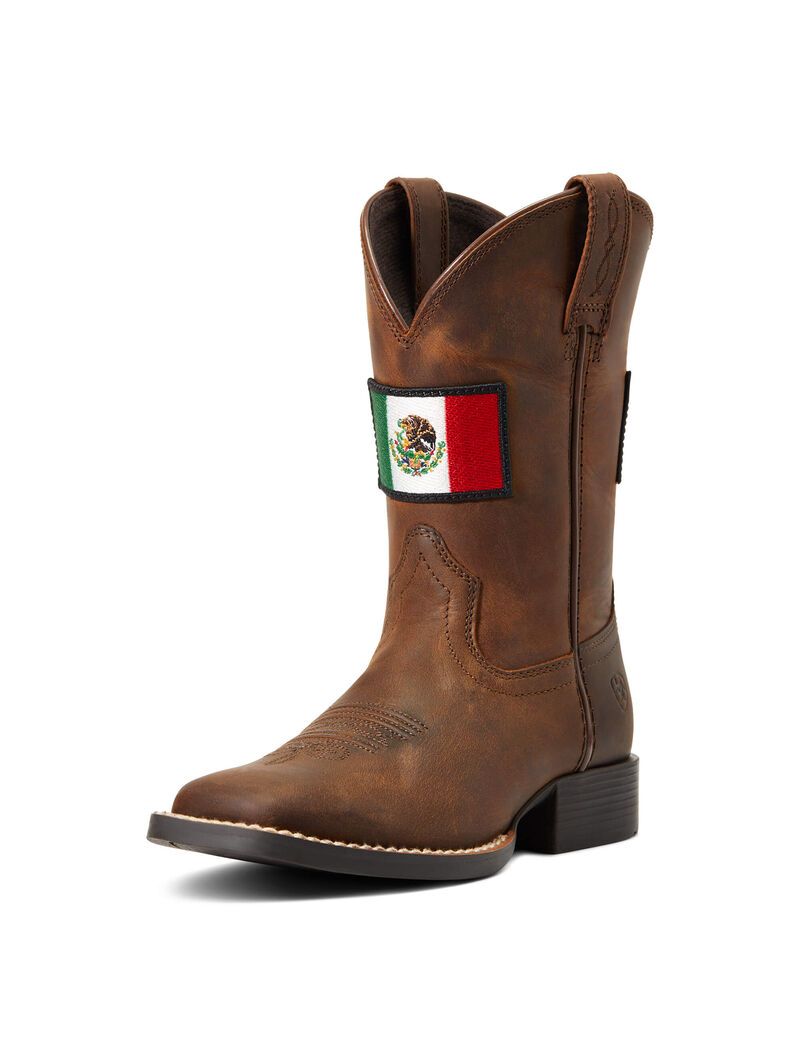 Bottes Western Ariat Orgullo Mexicano Ii Marron | MMF-5059673