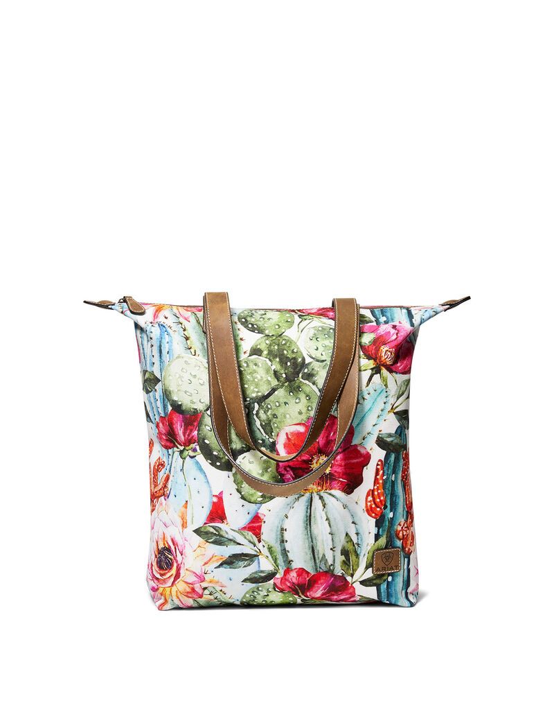 Sacs Ariat Alti Tote Cactus Floral Multicolore | XKU-8782502